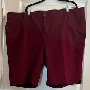 Liz Claiborne Women's Burgundy Shorts